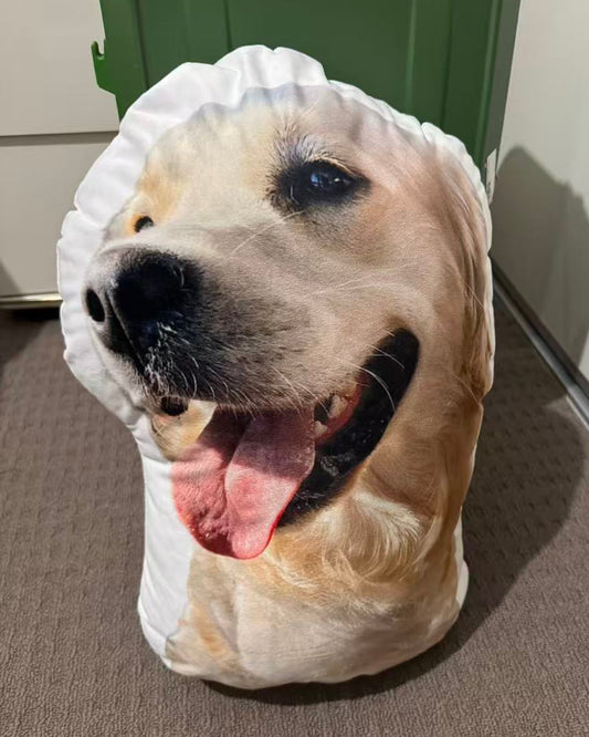 Cola Snuggle – Custom Pet Portrait Pillow (Personalized Gift)